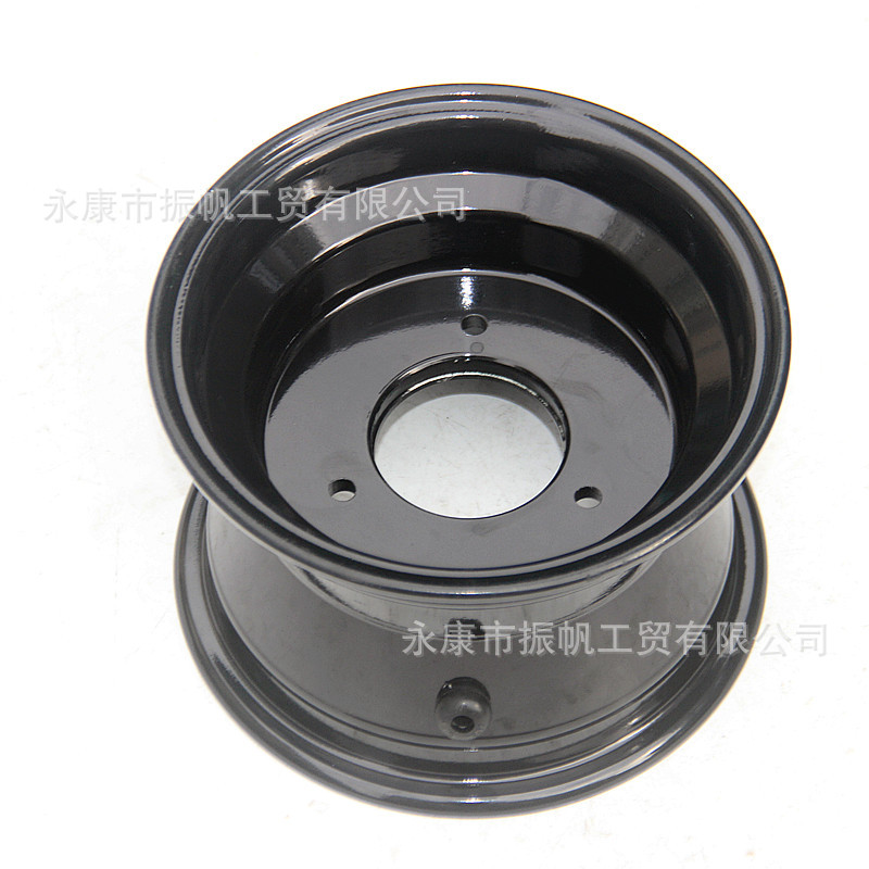 ATV four-wheel beach vehicle go-kart accessories 16X 8-7inch aluminum wheel hub three-hole tire aluminum alloy wheel rim