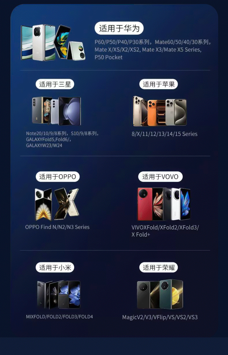 2026 New Model Air Vent Phone Folding Screen Car Mount 15W Wireless Charging Automatic Clamping Car Mount