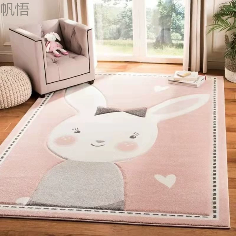 Домашний милый детская комната коврик для спальни может сидеть толстая кровать одеяло спальня комната мультфильм гостиная ковер