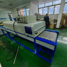 金屬玻璃件烤干線移印隧道爐絲印移印工業烤箱流水線紅外線烘箱