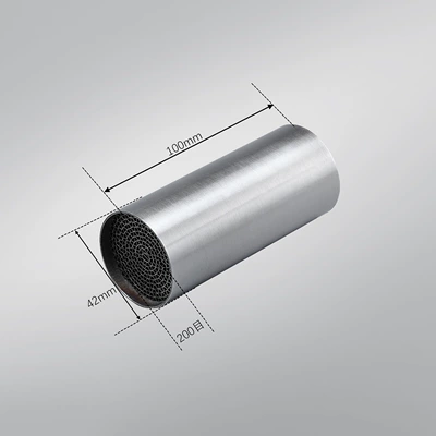 35/42/48/53mm Universal, Motorcycle exhaust pipe - 42100200-mesh-catalyst