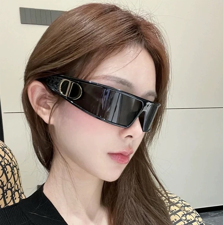 CDカチューシャサングラスレディース2025新作未来高级感防紫外线400护目ヘッドフープサングラス|undefined