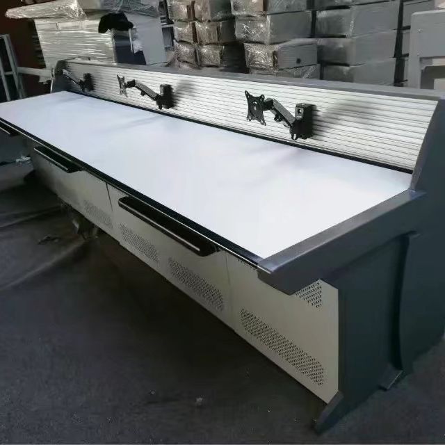 广州监控操作台机房指挥中心控制台工作桌加厚双联三联五连调度台