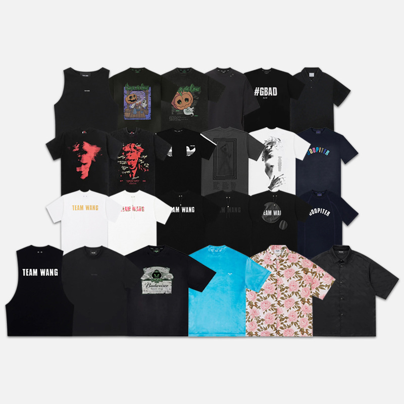 Right Version Wang Jiaer Same Style Light Luxury National Fashion Silicone Letter Printing High-grade Sense Loose Velvet Short-sleeved T-shirt