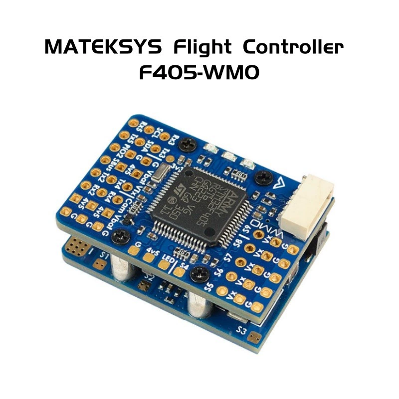 Matek Flight Controller F405-WMO AT7456E модель воздушной платы