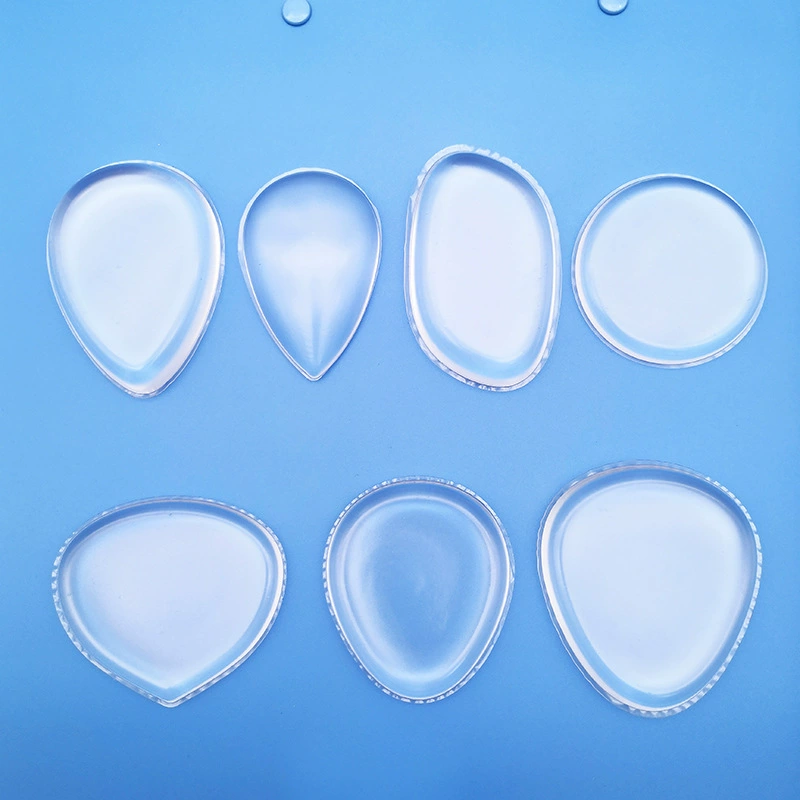 Прозрачная силиконовая пуховка 3d красота макияж без пудры легко наносить желе Q щепотка инструмент для макияжа надувная подушка PU влажная с пуховкой