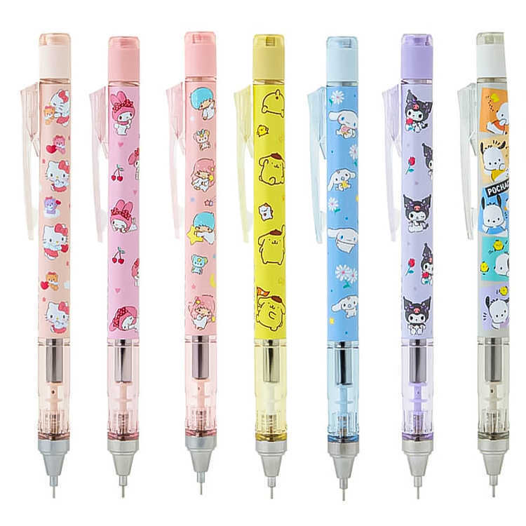 Japanese Dragonfly Sanrio Limited Mechanical Pencil Continuous Core 0.5 Cute Kulomi Yugui Dog Activity Lead