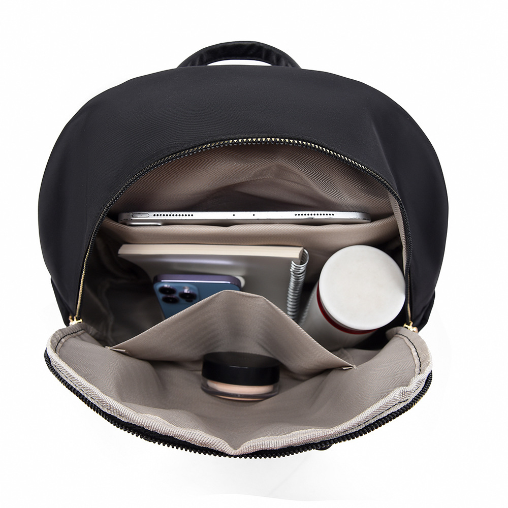 Transfronterizo al por mayor 2024 nuevas damas casuales mochila de tela Oxford moda simple mochila de viaje al aire libre