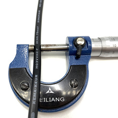 Two-socket 2-core power cord, two-socket national standard full-copper 2-core power scattered line with plug, 0.5/1/2/3 meters