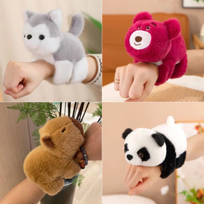 Fabricantes al por mayor nueva ciudad de juegos de ocho pulgadas agarrar muñecas muñecas muñecas de peluche comercio exterior conchas de oso regalo