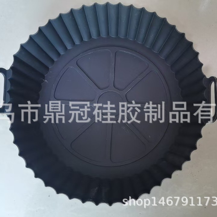 Silicona freidora de aire silicona hornear pan cuadrado microondas horno asado pollo bandeja cuadrada para hornear al por mayor