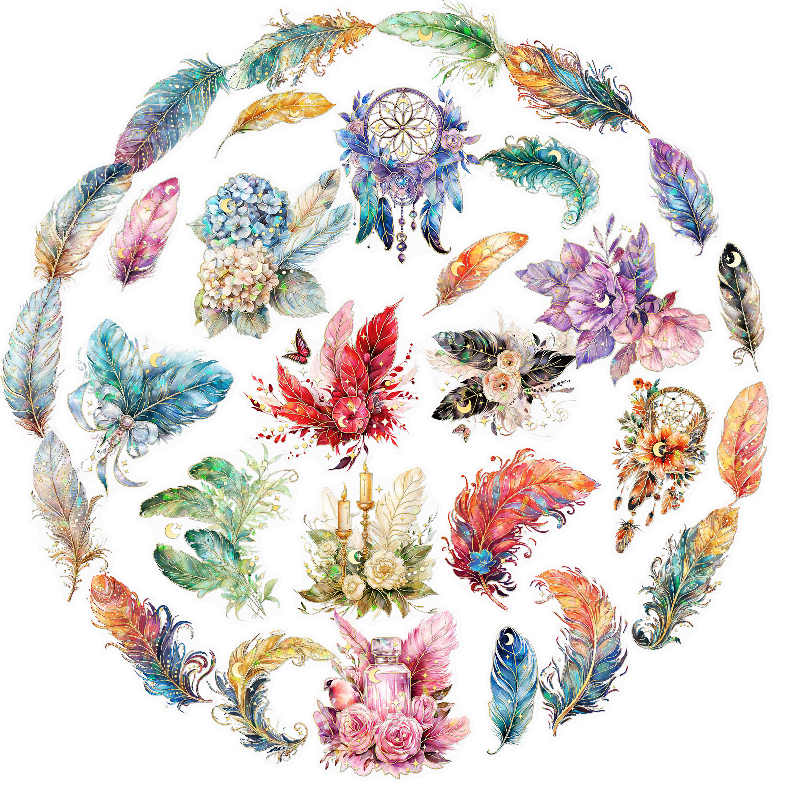 T01041976 콜드펌레이저깃털 30매