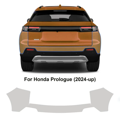 Car Paint Protection Film, Car paint protective film - rear-bumper-tpu-protective-film-tpu75mil-transparent-paint-film
