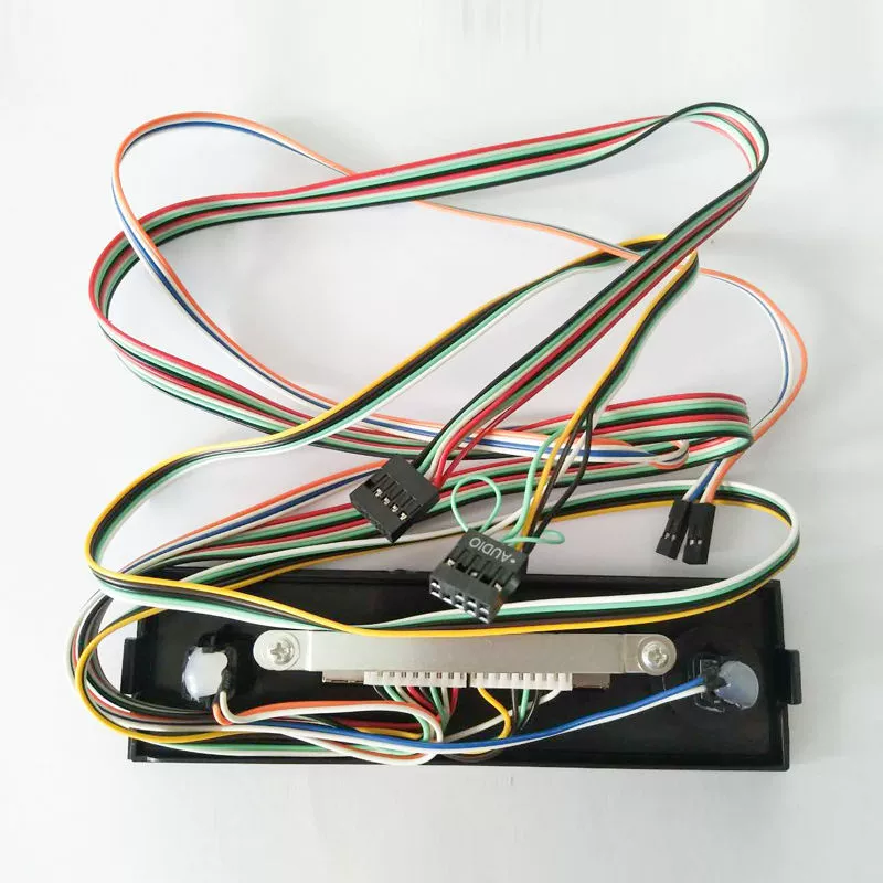 Светодиодная USB-лампа ACHD line панель для передней панели корпуса компьютера с блоком питания с передним переключением можно добавить 97 позиций оптического привода аудио