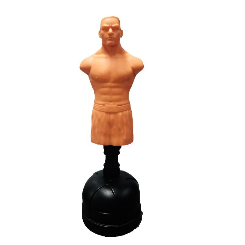 Muñeco de boxeo de goma transfronteriza, bolsa de arena de silicona, entrenamiento profesional, dumbbell doméstico, muñeco vertical
