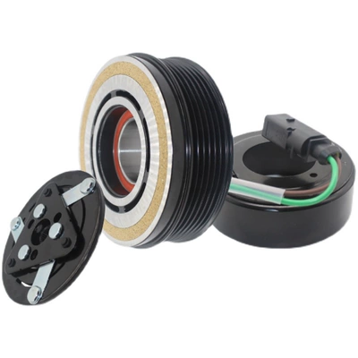 Applicable to Volkswagen New Santana Polo Jetta Bora Lavida Air Conditioning Compressor Clutch Pump Head Coil (Automotive air conditioning)