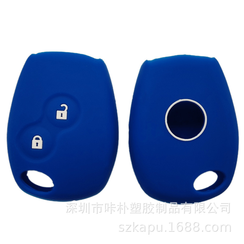 Suitable for Renault straight silicone key case SMART silicone key case Source factory price