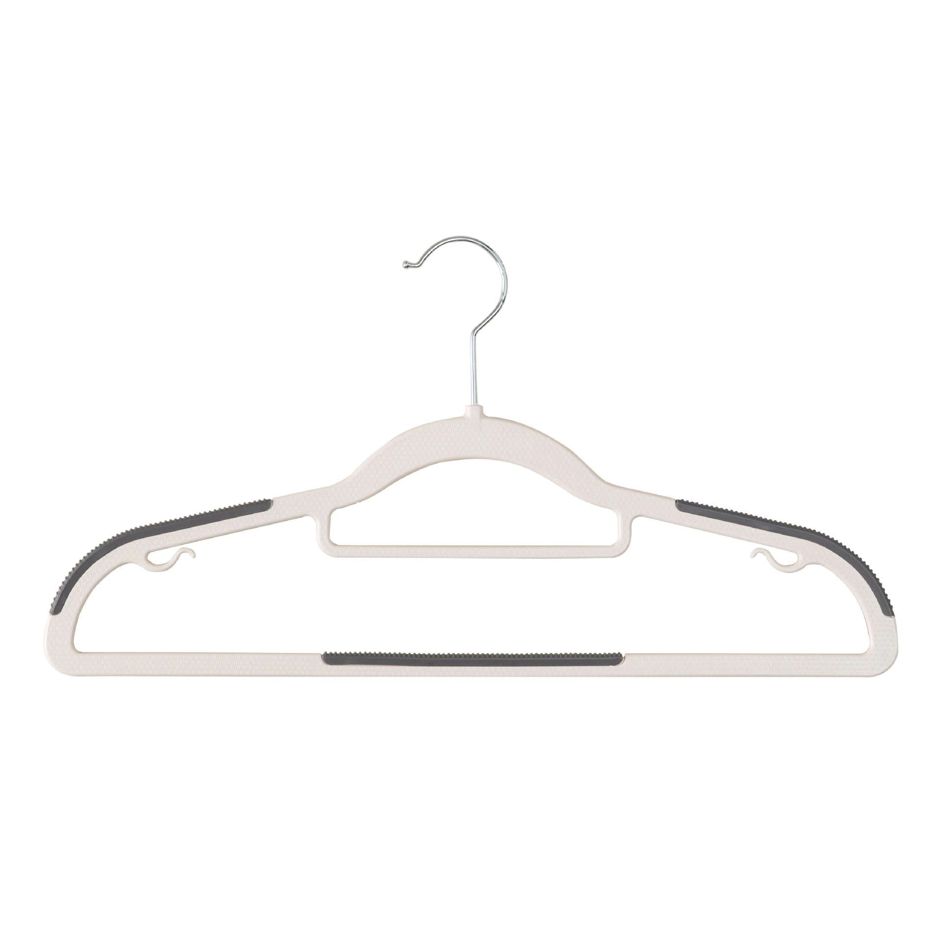 Perchas antideslizantes gruesas para ropa, doble uso seco y húmedo, diseño sin marcas, duraderas