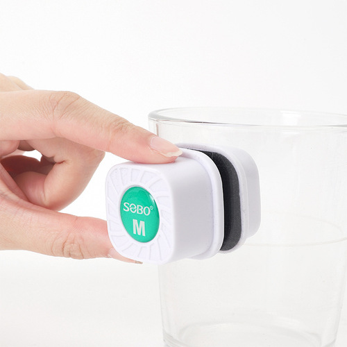 Manufacturer Mini Fish Tank Magnetic Fish Tank Brush Strong Magnet Cleaning Algae Fish Tank Wiper Aquarium Supplies Wholesale