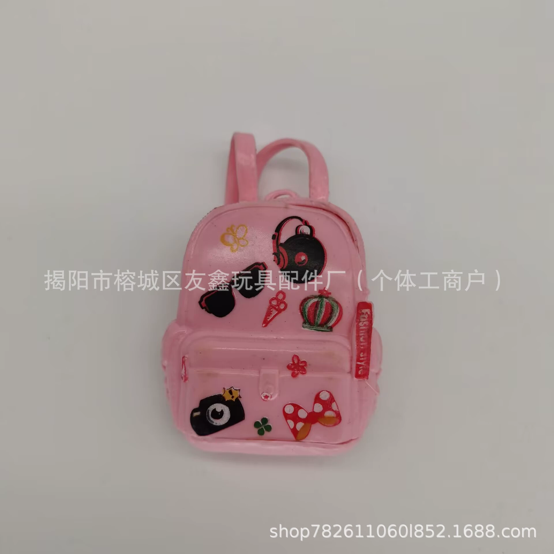 Toy PVC, backpack, detachable bag, doll
