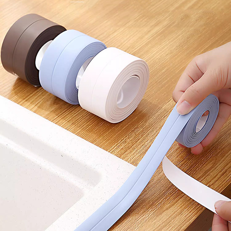Kitchen Waterproof Tape, Bathroom and Sink Anti-Mold and Moisture-Proof Tape, Corner Line Adhesive, Seam Tape, Door and Window Waterproof Sealing Strip Kitchen Waterproof Tape, Bathroom and Sink Anti-Mold and Moisture-Proof Tape, Corner Line Adhesive, Seam Tape, Door and Window Waterproof Sealing Strip