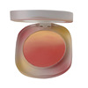 Face blush, contouring palette, fuchsia nude tea powder, three colors, gradient