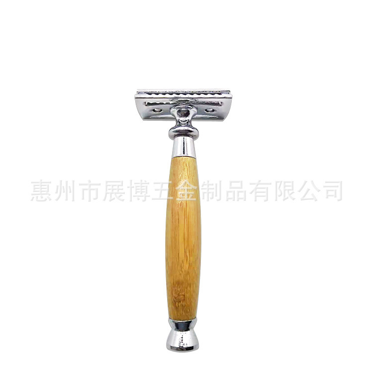 Retro old-fashioned safety Shaver Double Edge shaving bamboo manual Shaver