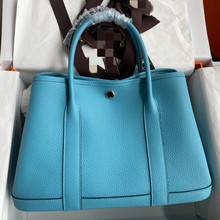 卡姿兰花园包36cmTC全皮手缝蜡线手提高级感女包百搭托特购物袋潮