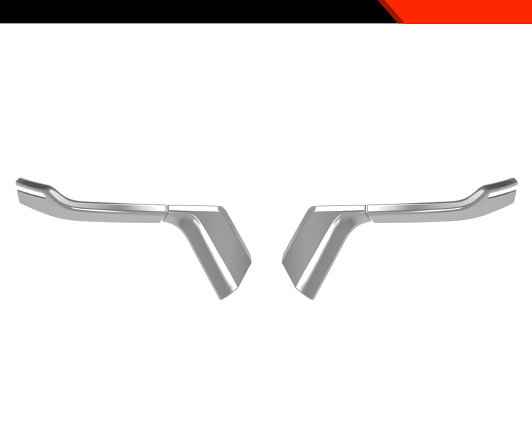Suitable for 26 Models of Toyota Rav4 Modified Rearview Mirrors, Special Anti-Collision Decorative Bright Strip Car Accessories Stickers