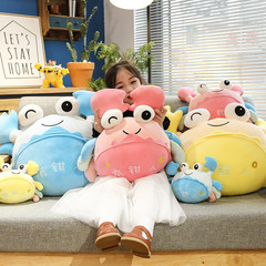 Simulation crab plush toy pillow rich man hairy crab doll doll ragdoll cushion sleeping pillow