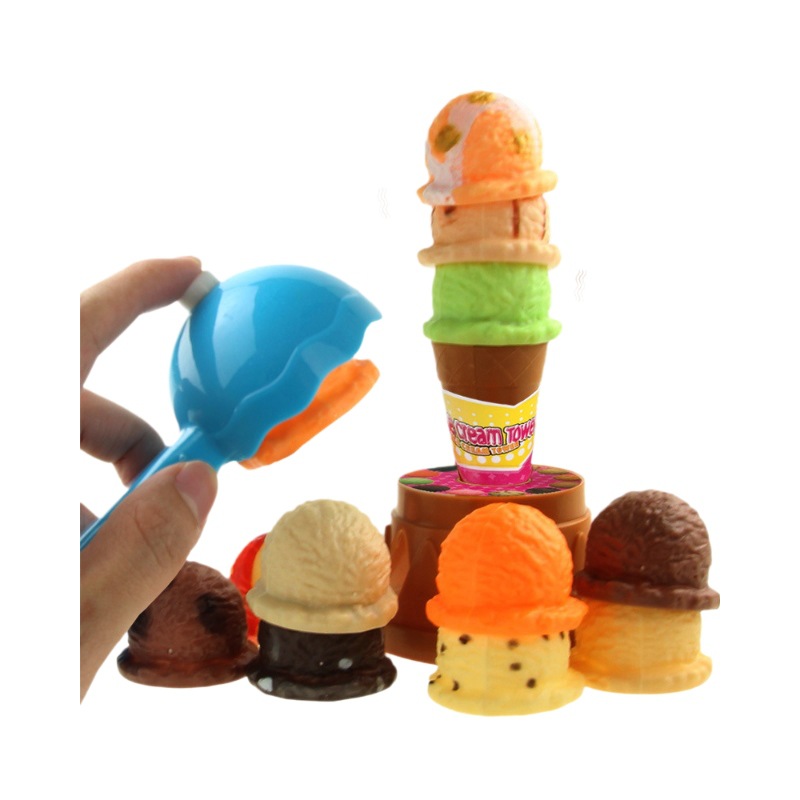Fabricante helado plegable juguetes infantiles simulación helado plegable juguetes puzzle