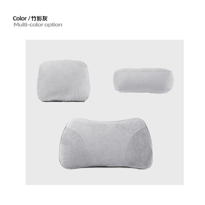 Headrest, Suitable for Leapmotor B10 Headrest and - same-style-as-in-the-zerorun-mall-bamboo-shadow-grey-1-headrest-1-neck-pillow-1-memory-foam-lumbar-support