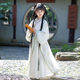 Children's Warring States Robe 2025 New Style Girls' Hanfu Suit Elegant Little Girl's Ancient Dress Girls' suit Guofeng Performance Dress
