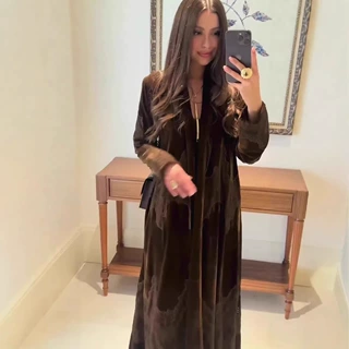 2026秋外贸新款欧美亚马逊跨境英伦风衣女风加长款名媛风衣外套