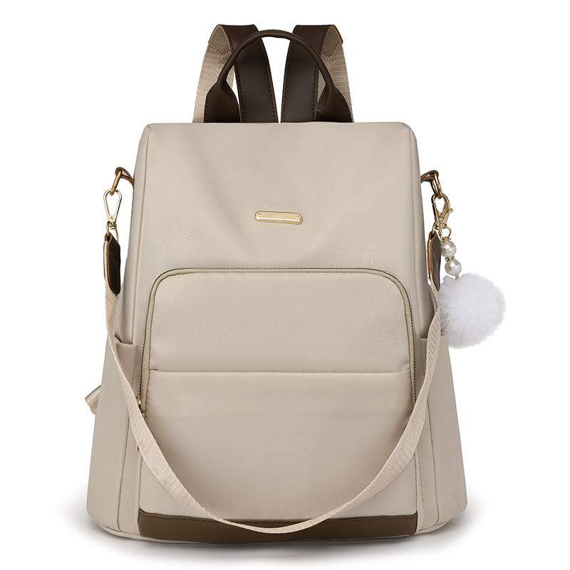 Mochila femenina 2024 mochila nueva moda todo-fósforo viaje antirrobo de gran capacidad mochila escolar para estudiantes bolso de cercanías