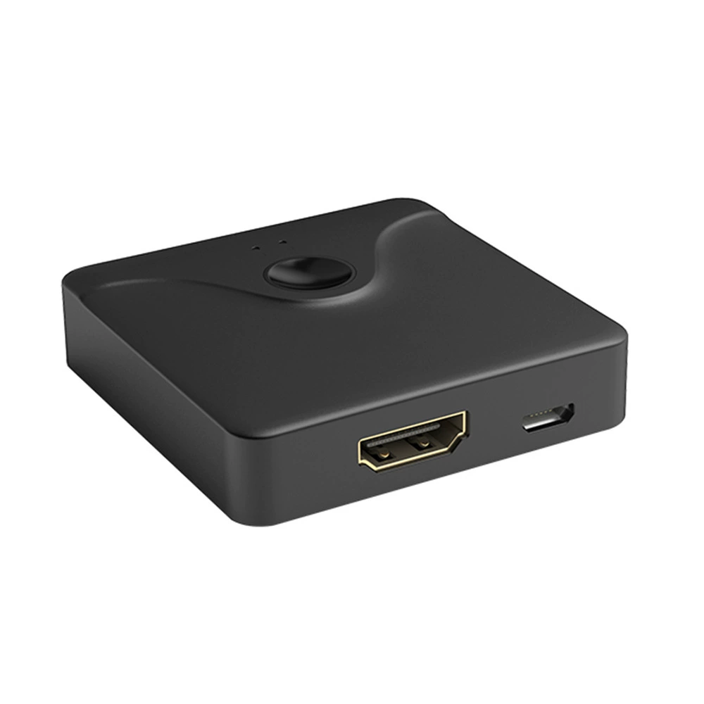 Двухполосный HDMI переключатель 2 входа и 1 выхода 1 вход 2 выхода HD видео распределитель двусторонний HDMI переключатель