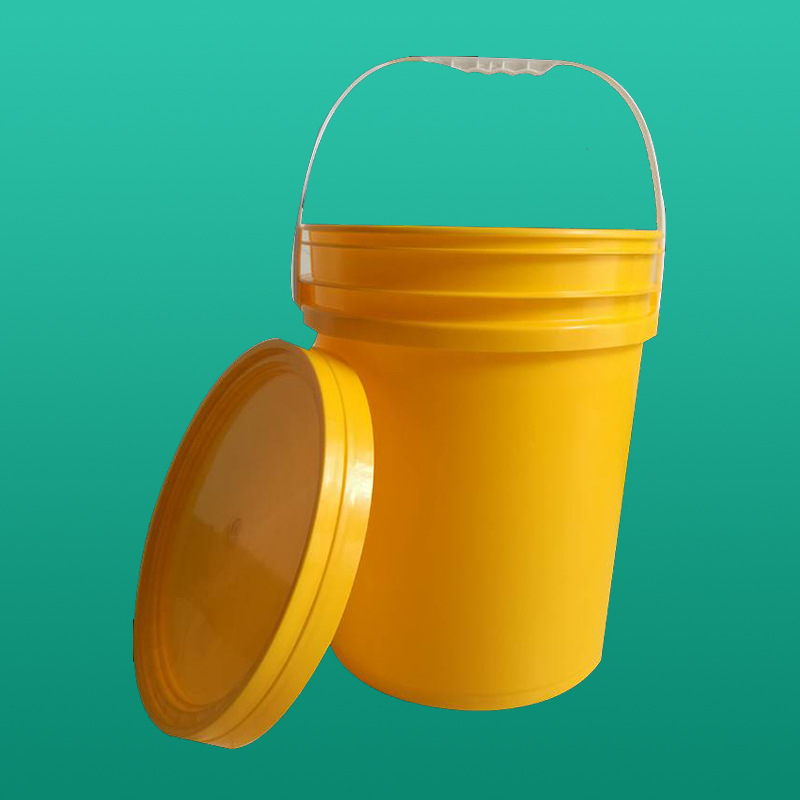 厂家直发 6kg塑料桶油墨桶 6L化工塑料桶乳胶漆包装桶6公斤肥料桶