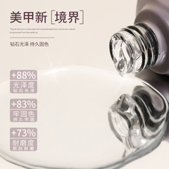 美甲店專用功能膠可卸底膠磨砂免洗鋼化封層加固膠持久光療甲油膠