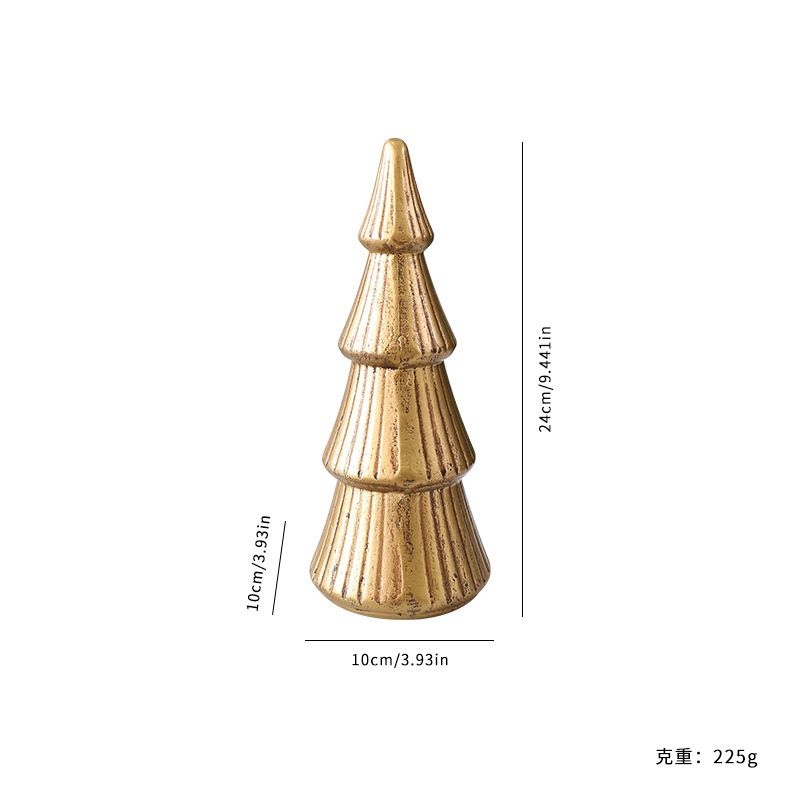 Amazon ventas calientes árbol de Navidad de madera nórdica decoración de árbol de Navidad decoración de escritorio interior de Navidad