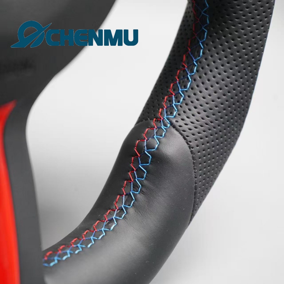 Suitable for Bmw 1234567 Series X123456F10F30F35F15 Modified Flat Bottom Red Return Standard Direction
