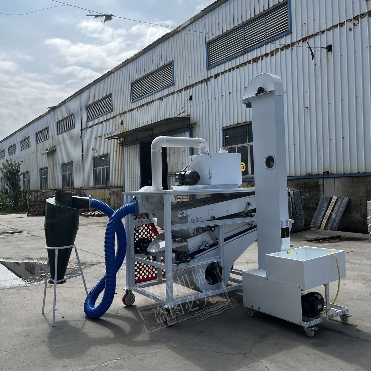 小麦精选机多功能种子选种机玉米大豆粮食振动筛选机水稻脱芒机器