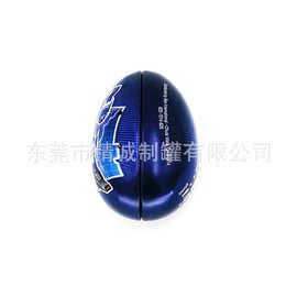 厂家定制马口铁儿童玩具恐龙蛋铁罐 幼儿园变形金刚玩具蛋形铁罐