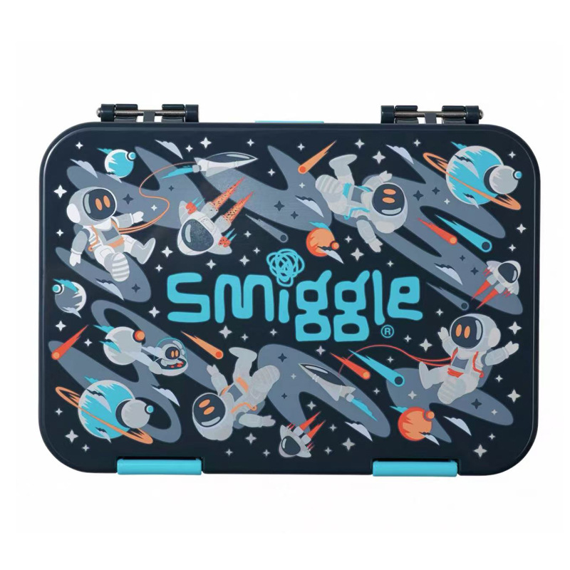 Fiambrera australiana smiggle fiambrera para estudiantes y niños fiambrera de material tritan caja de frutas de picnic al aire libre