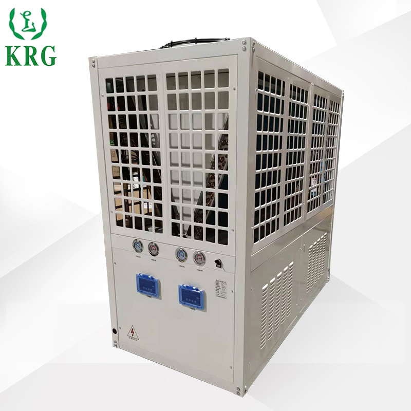商用大型海鲜养殖设备恒温机30匹 水产养殖场冷水机恒温冷暖两用
