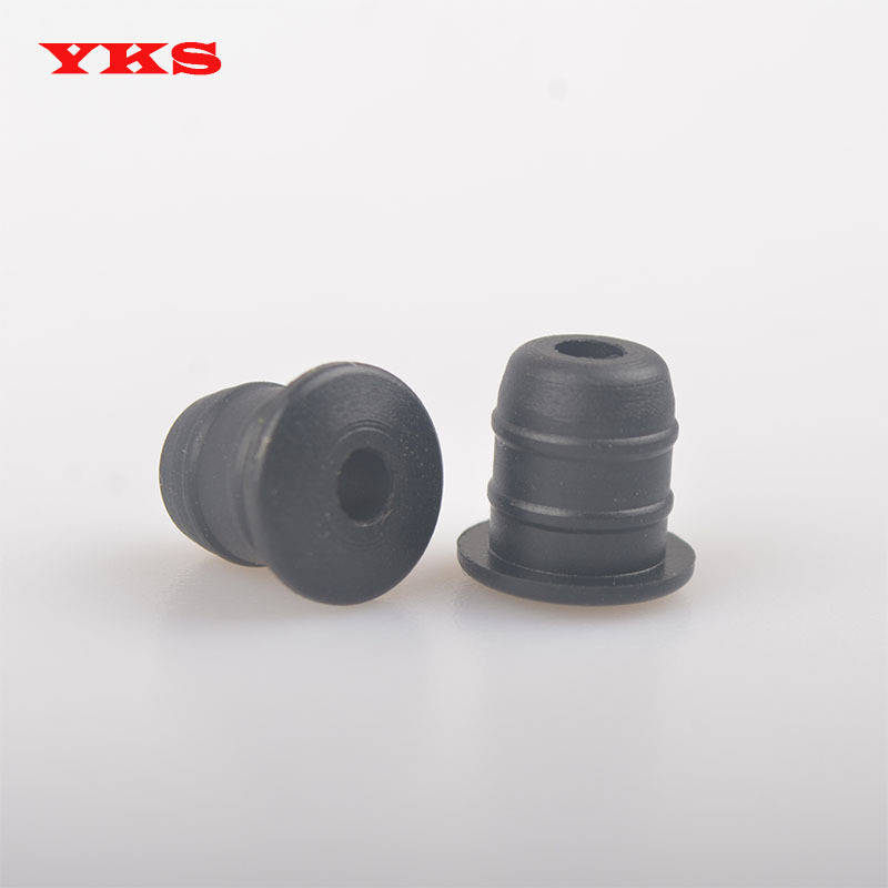 Carbon fiber bicycle DI2 front dial rubber plug outer diameter 7.6X3 inner diameter mountain road car routing silicone rubber hole plug