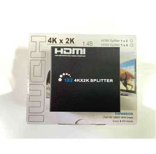 Hdmiの分周器の1分の2テレビの分周器のゲームの変換器の切換器の60hzの1進の2出|undefined