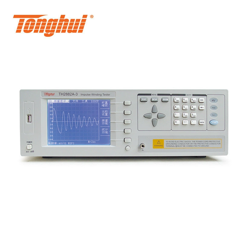 Tonghui TH2882A-3 одноканальный импульсный тестер катушки TH2882A-5 трехфазный тестер катушки
