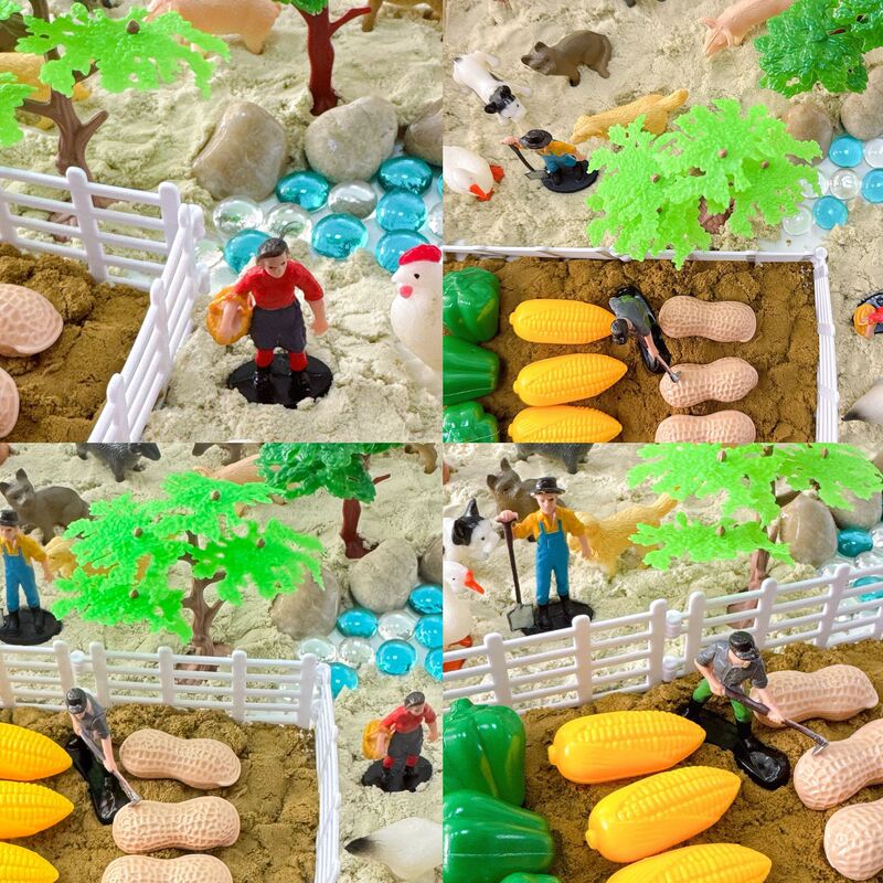 【メーカー直送】子供用感覚盆地素材パッケージ幼稚園教育早期教育補助ゲーム春、夏、秋、冬|undefined