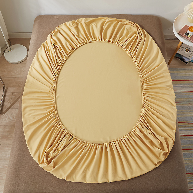 Cotton Mattress Cover Non-Slip Fixed Bed Cover Single-Piece Bed Sheet Bedspread Simmons Protective Cover Heightening Mattress Cover