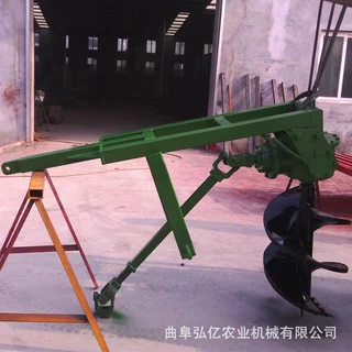 新型钻冰打洞机大马力果园挖坑机绿化园林刨坑机电线杆埋柱打孔机